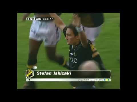 AIK - IFK Göteborg 3-1 Stefan Ishizaki 1-1 2004-07-15