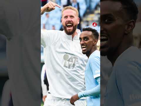 Fin Taha Ali-hyllnig av Jansson #allsvenskan #fotboll