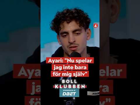 Ayari: "Nu spelar jag inte bara för mig själv" #fotboll #allsvenskan