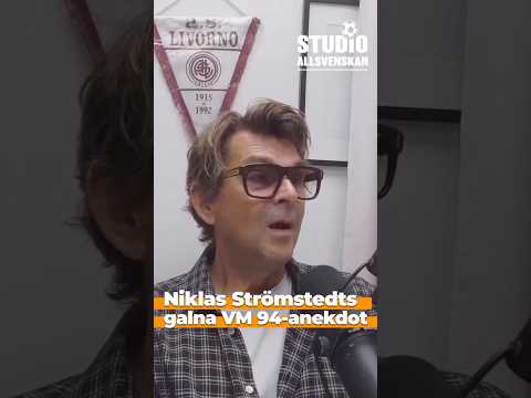 Niklas Strömstedts galna avslöjande – dagen innan bronsmatchen 1994