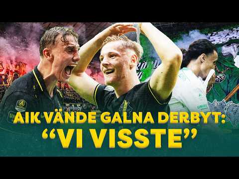 AIK & IFK Göteborg derbyvinnare | Robins möte med Michael Owen | Tappar Sirius Bjerkebo?