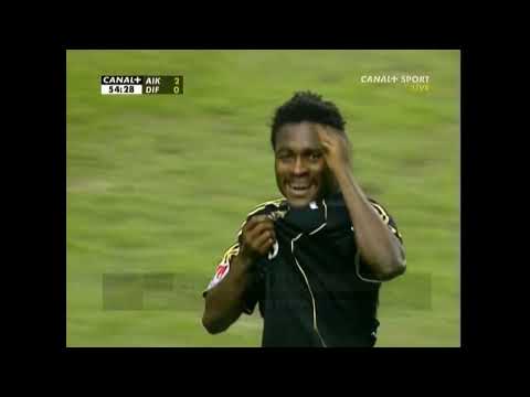 AIK - Djurgården 3-1 Derek Boateng 2-0 2006-04-27